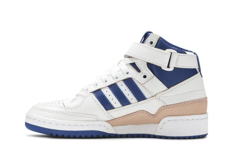 Adidas Forum Mid 'White Royal' Sneakers, Blue