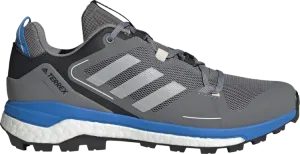 Adidas Terrex Skychaser 2.0 'Grey Blue Rush' sneakers, gray