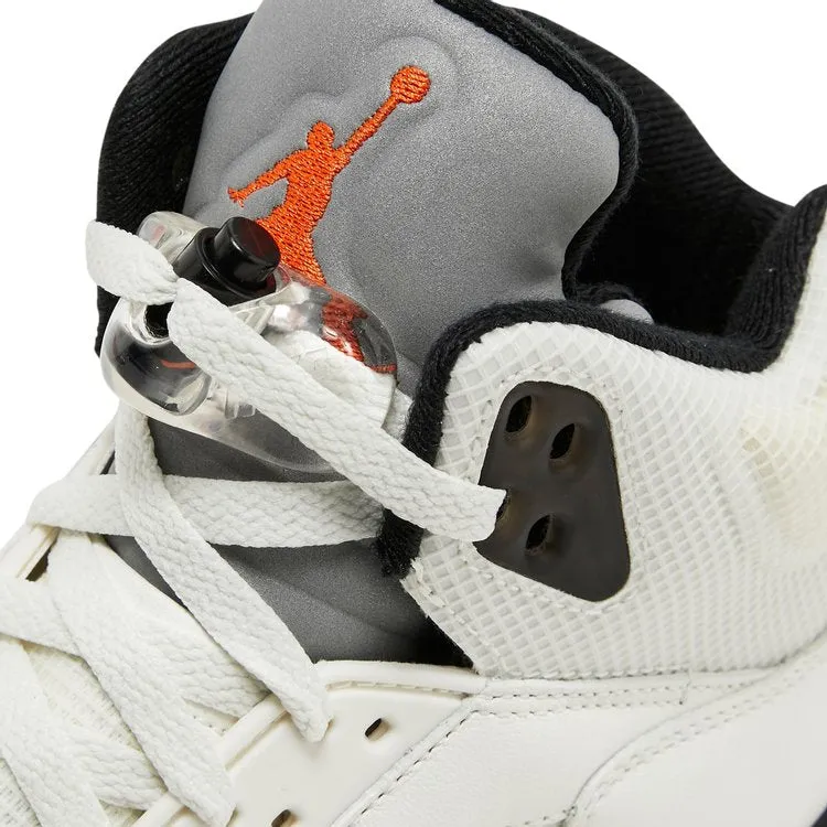 Air Jordan 5 Retro Shattered Backboard Sneakers, White