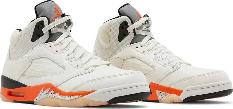 Air Jordan 5 Retro Shattered Backboard Sneakers, White