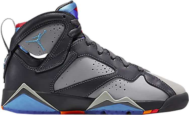 Air Jordan 7 Retro GS Barcelona Days sneakers, gray