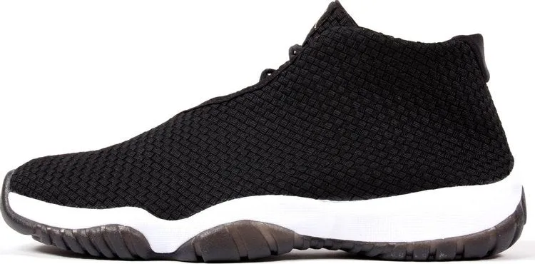 Air Jordan Future Black sneakers, black and white