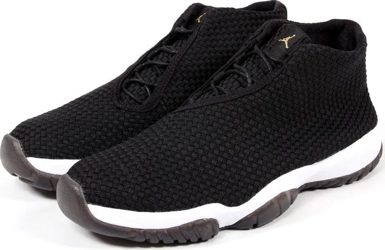 Air Jordan Future Black sneakers, black and white