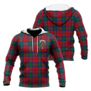 Auchinleck (Affleck) Tartan Knitted Hoodie with Family Crest