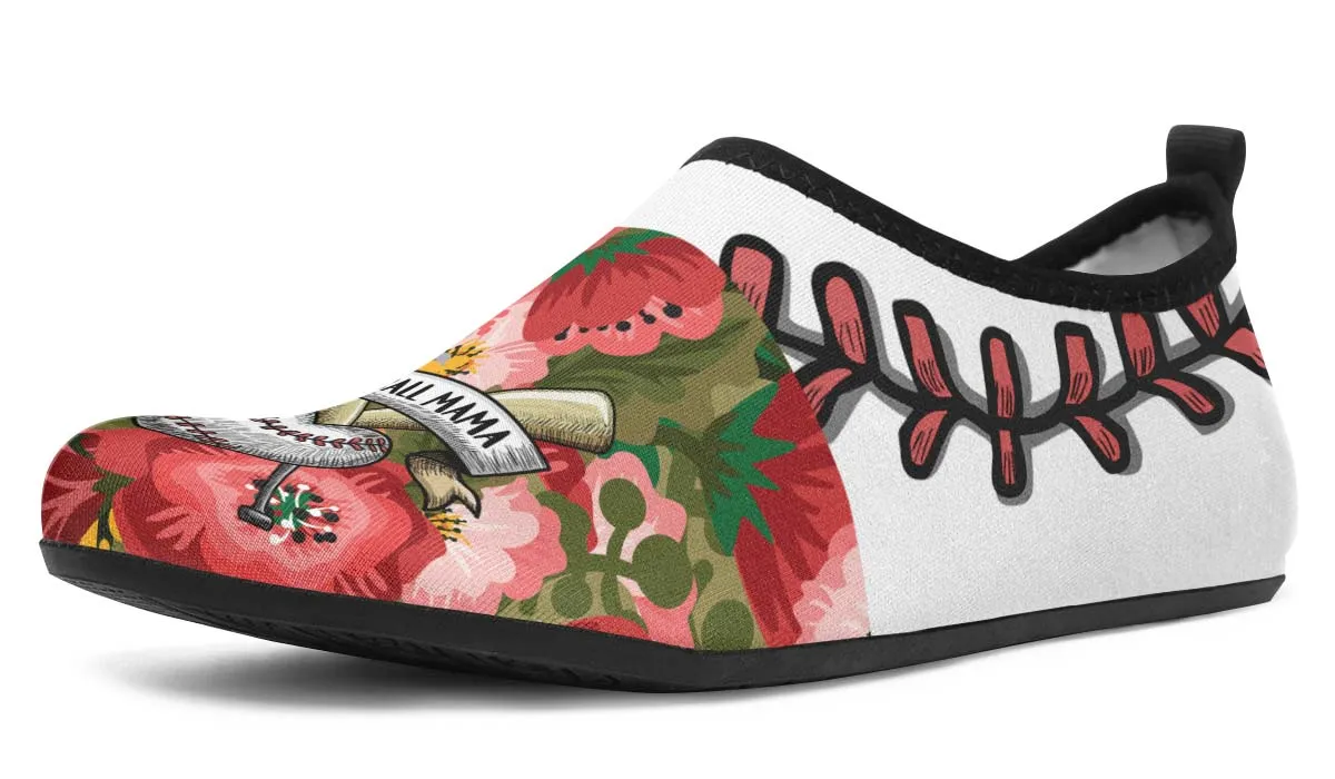 Baseball Mama Aqua Barefoot Shoes