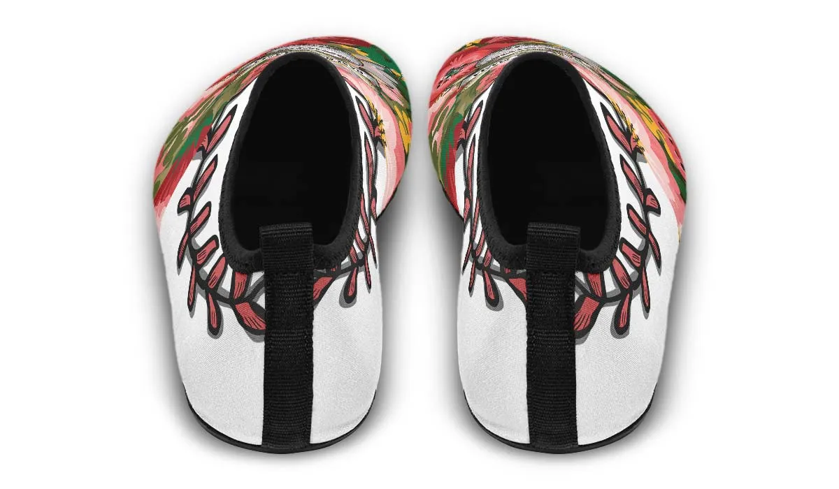 Baseball Mama Aqua Barefoot Shoes