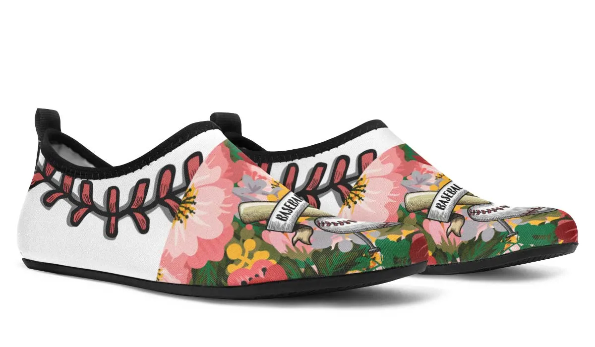 Baseball Mama Aqua Barefoot Shoes