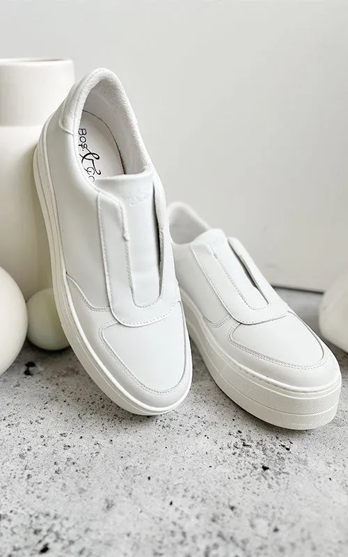 Bos & Co. Magali Sneakers, white