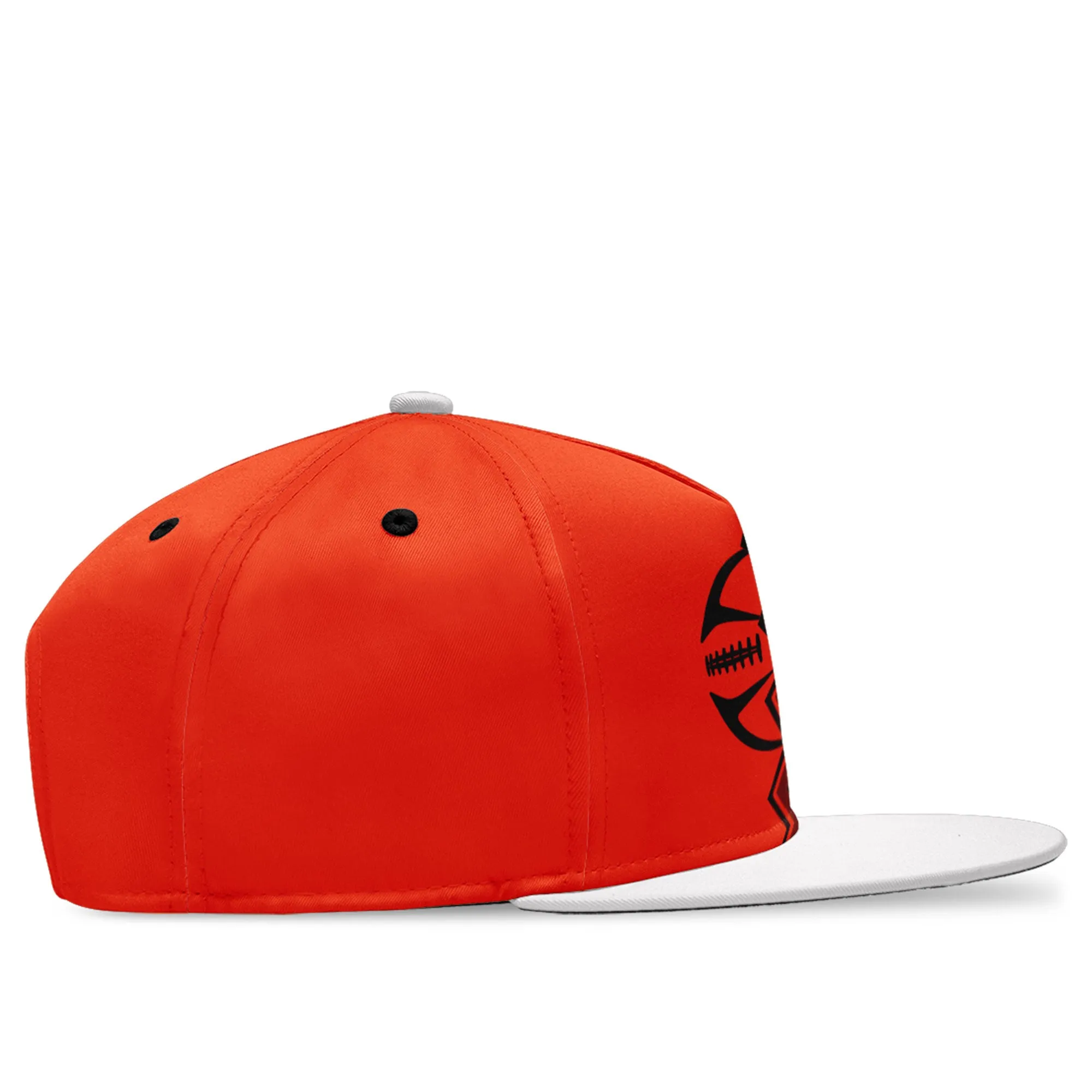 Custom Orange Brownish Red Ohio MaxSoul Shoes and Hat Combo Offer Personalized Combo ZH-D028017-20