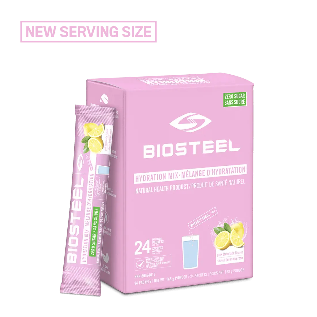 HYDRATION MIX / Pink Lemonade - 24 Serving Packet