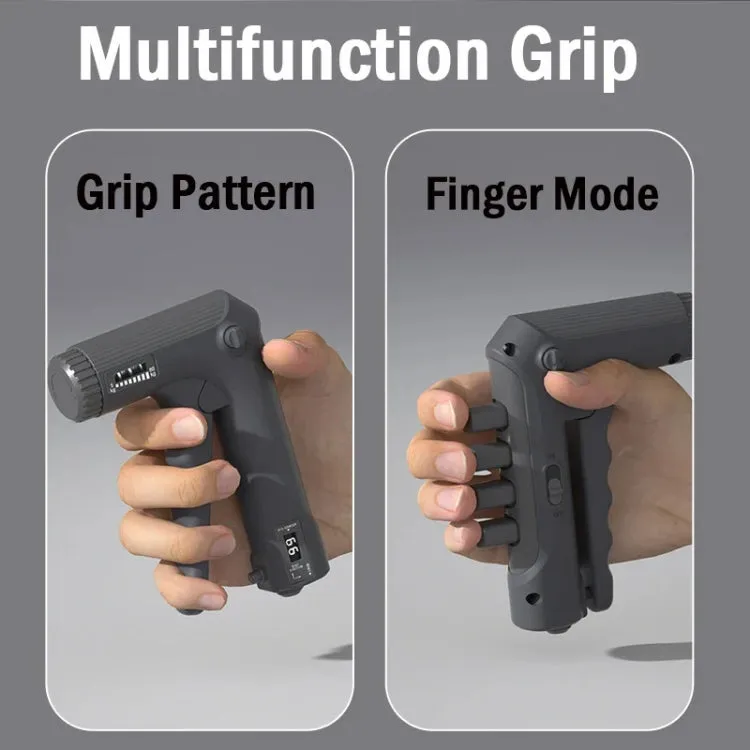 Multifunctional Grip Strength Finger Strength Trainer Fitness Stress Reduction Equipment, Color: White Finger Pressure Basic Electronic Counting