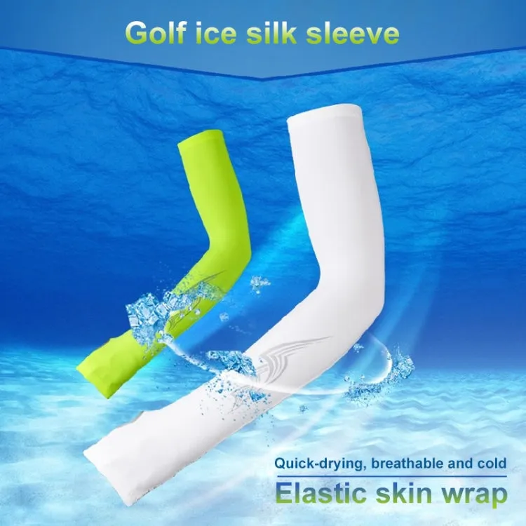 PGM Golf Sunscreen Breathable Sports Cuff Sleeve(Grey)
