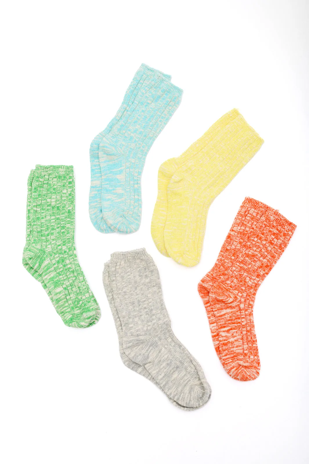 Sweet Socks - Heathered Scrunch Socks - 5 Color Options!