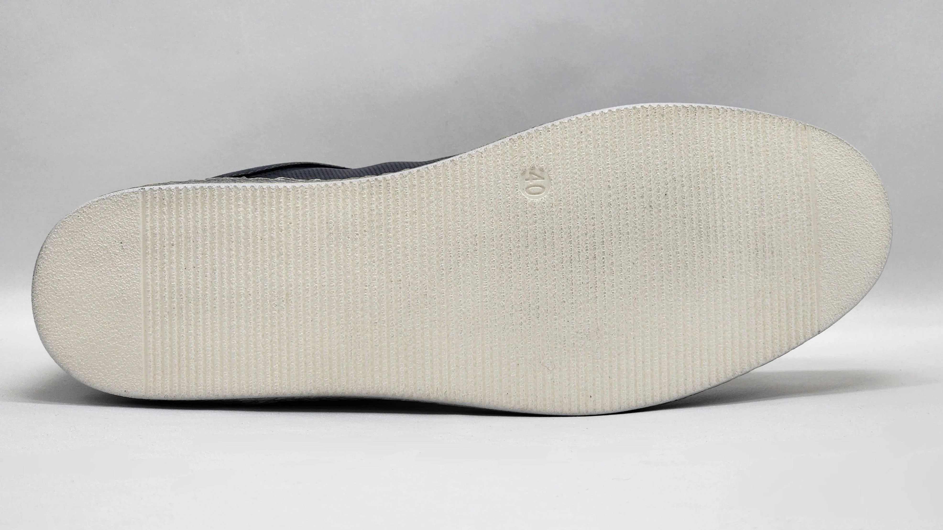 Women's Lifestyle Slip-On Leather Sneakers - Navy